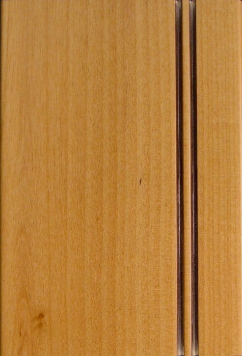 Alder Natural w/ Burnt Cotton Glaze