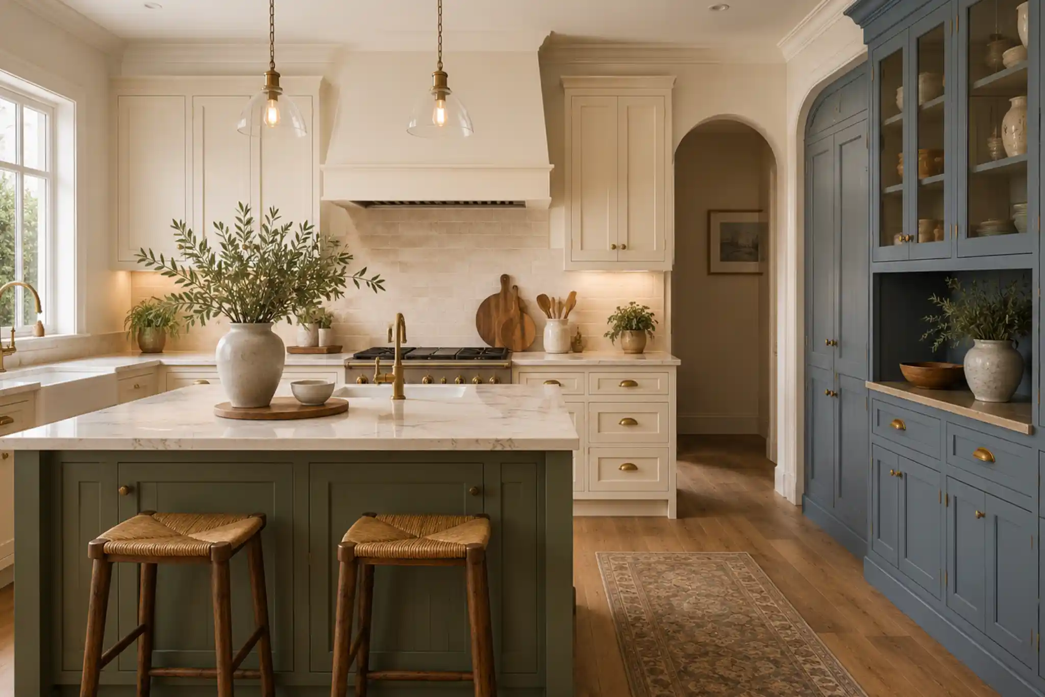 Nature-Inspired Cabinet Colors