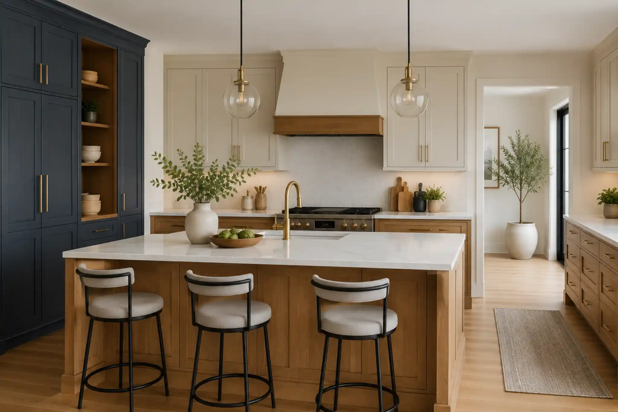 Two-Tone and Mixed-Finish Cabinetry
